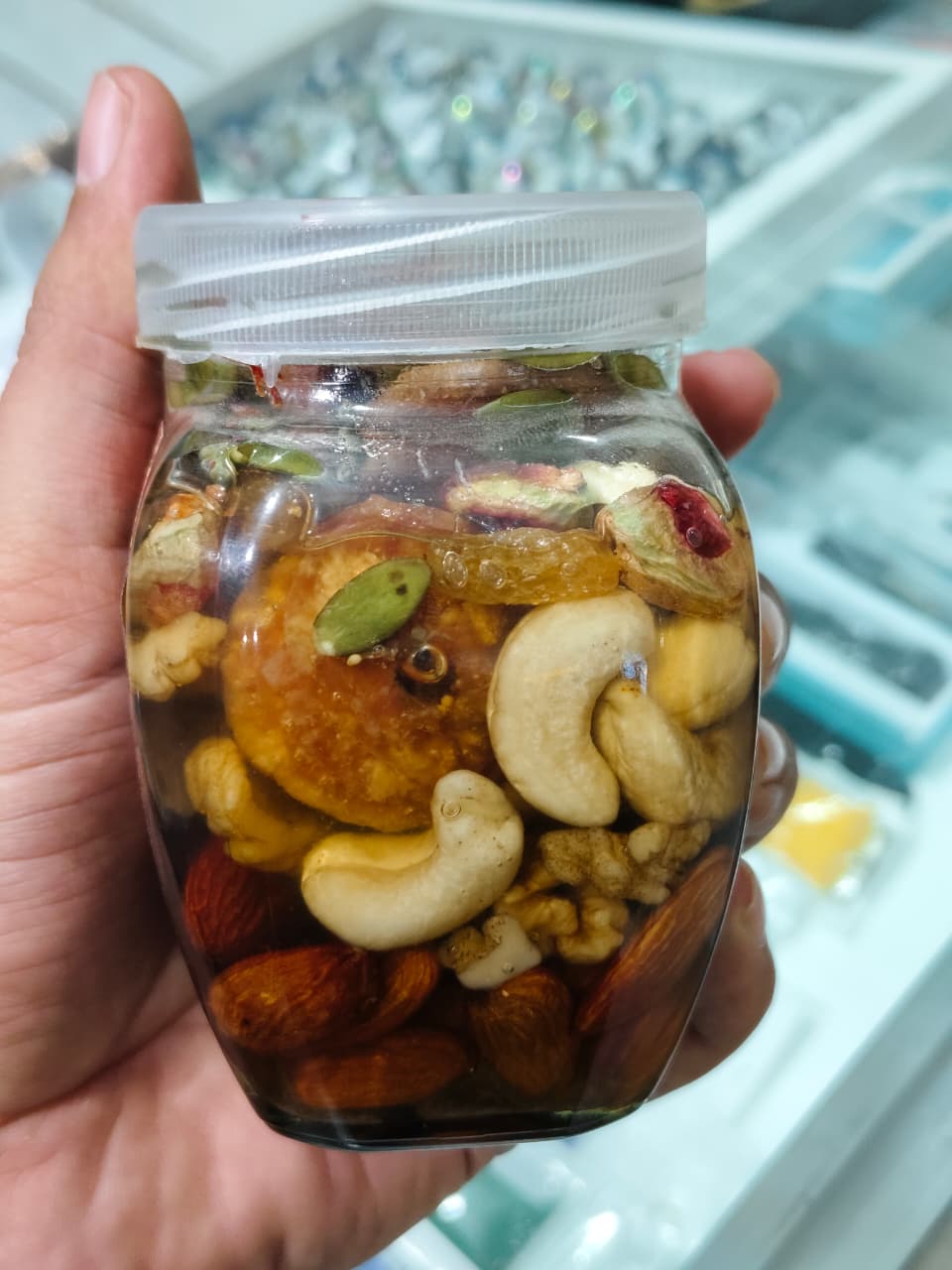 Honey Nuts + Saffron