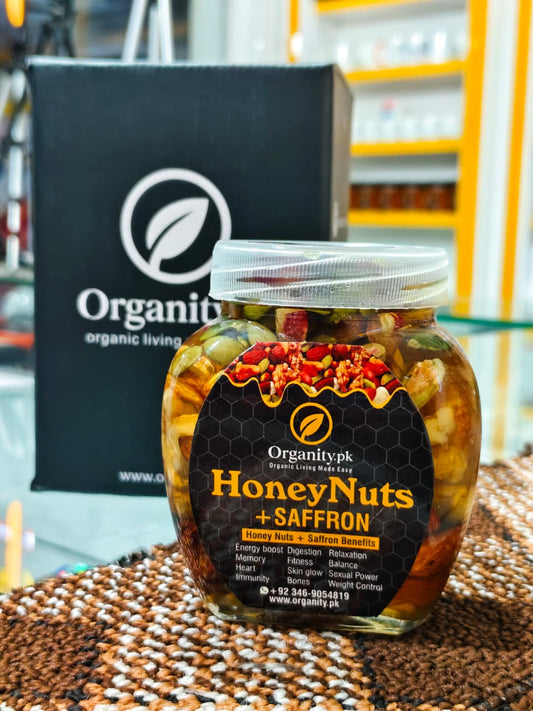 Honey Nuts + Saffron